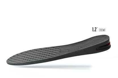 Height Increase Insole Invisible Heightening Template Air Cushion Shoe Inserts Variable Height Insoles Adjustable Cut Foot Pad Sole Booster