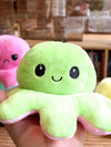 Cute Flip Fisherman's Net Plush Toy Octopus Doll Double-Sided Expression Doll Company Event Wedding Gift Scatter PP Cotton