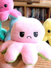 Cute Flip Fisherman's Net Plush Toy Octopus Doll Double-Sided Expression Doll Company Event Wedding Gift Scatter PP Cotton