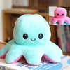 Cute Flip Fisherman's Net Plush Toy Octopus Doll Double-Sided Expression Doll Company Event Wedding Gift Scatter PP Cotton