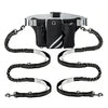 Adjustable Waist Belt Bag Training Pouch with Retractable Hands Free Dog Reflective Stitching Leash for Running Walking Hiking