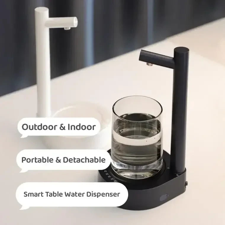 Portable Desktop Electric Water Dispenser for Convenient At-Desk Hydration