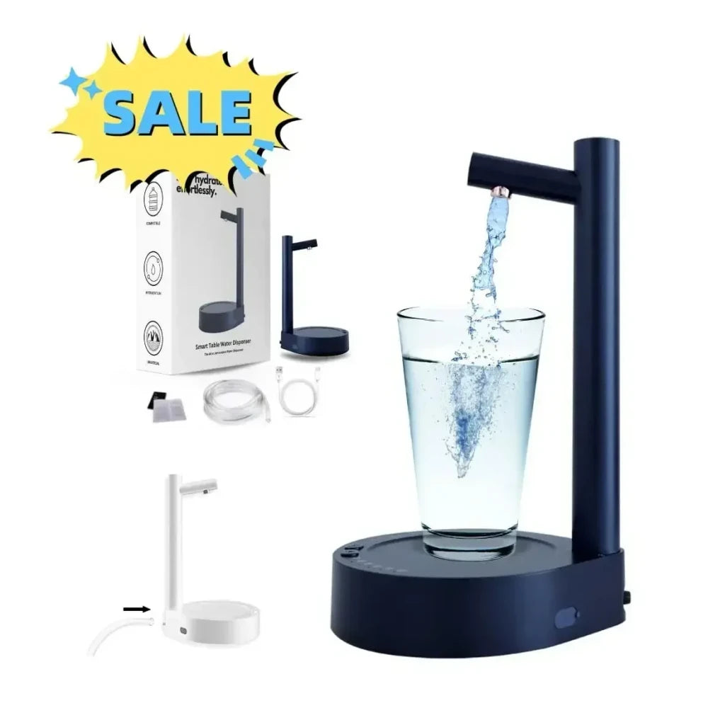 Portable Desktop Electric Water Dispenser for Convenient At-Desk Hydration