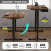 Electric Height Adjustable Standing Desk for Home Office Ergonomic Workspace