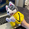 Interactive Dog Boxer Hand Puppet for kids, storytelling, pretend play