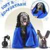 Microfiber quick drying pet towel for fast, gentle, ultra-absorbent drying
