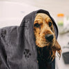 Microfiber quick drying pet towel for fast, gentle, ultra-absorbent drying