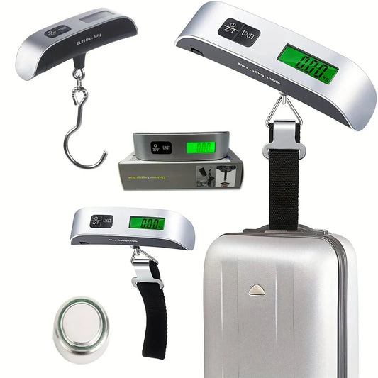 Digital luggage hanging scale for suitcase and baggage weighing