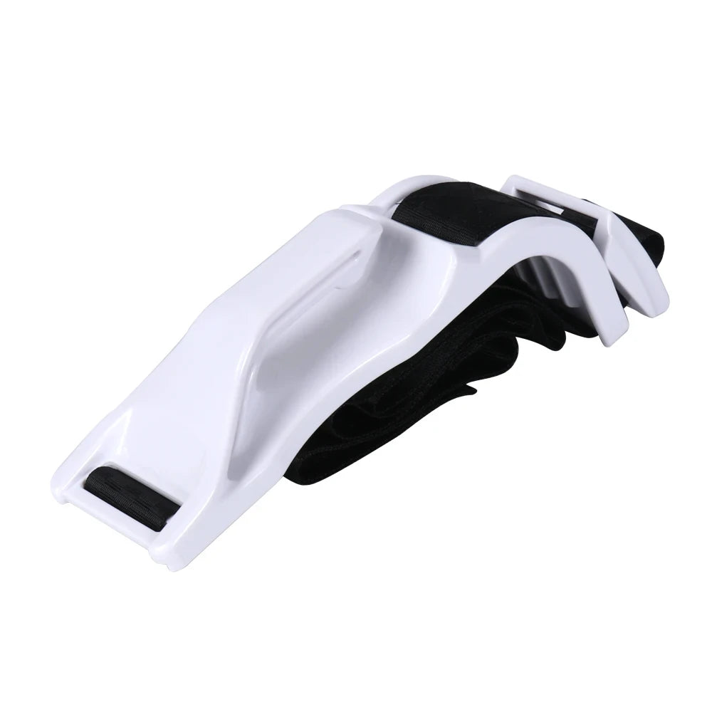 White and black shoe cutter on a white background