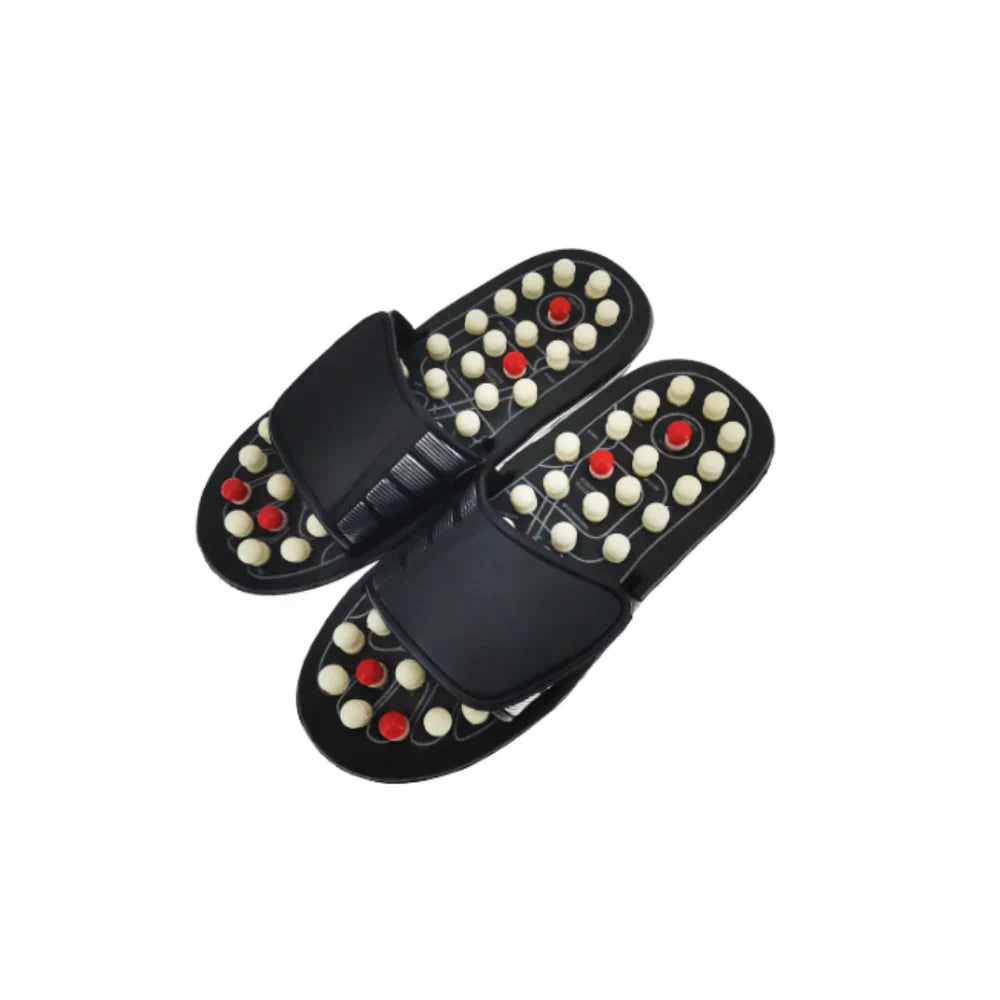 Acupoint Massage Slippers Therapy Massager Shoes for Feet Unisex Home Flip Flop Health Care Medical Rotating Foot Massager Shoes