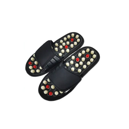 Acupoint Massage Slippers Therapy Massager Shoes for Feet Unisex Home Flip Flop Health Care Medical Rotating Foot Massager Shoes