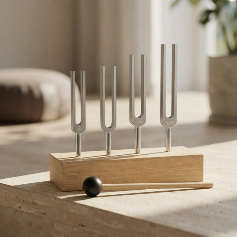 Therapeutic Healing Tuning Forks Set for Deep Relaxation and Balance
