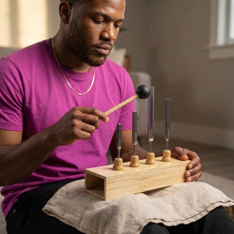 Therapeutic Healing Tuning Forks Set for Deep Relaxation and Balance